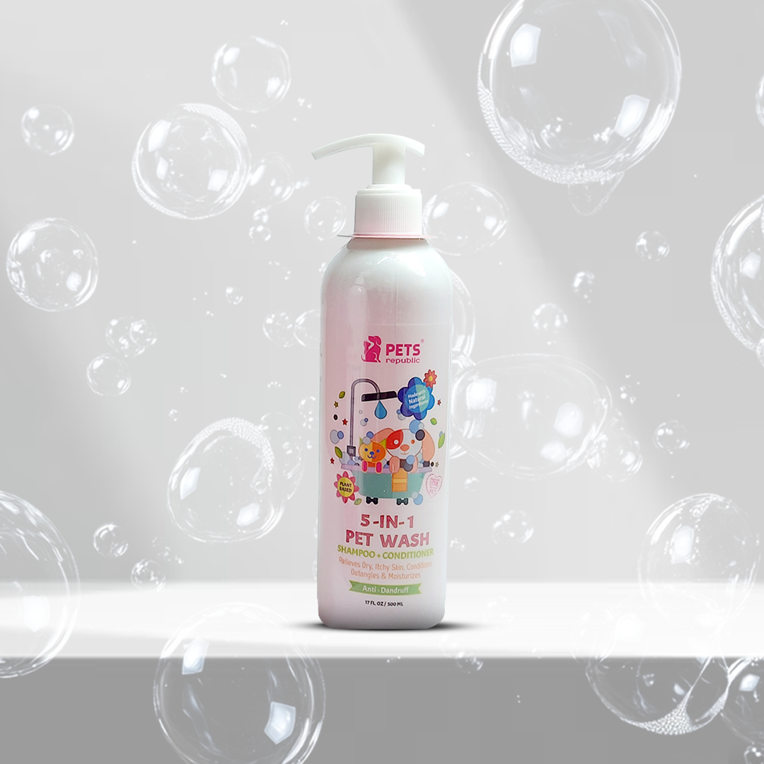 Anti-Dandruff 5in1 Pet Shampoo And Conditioner 500 ml