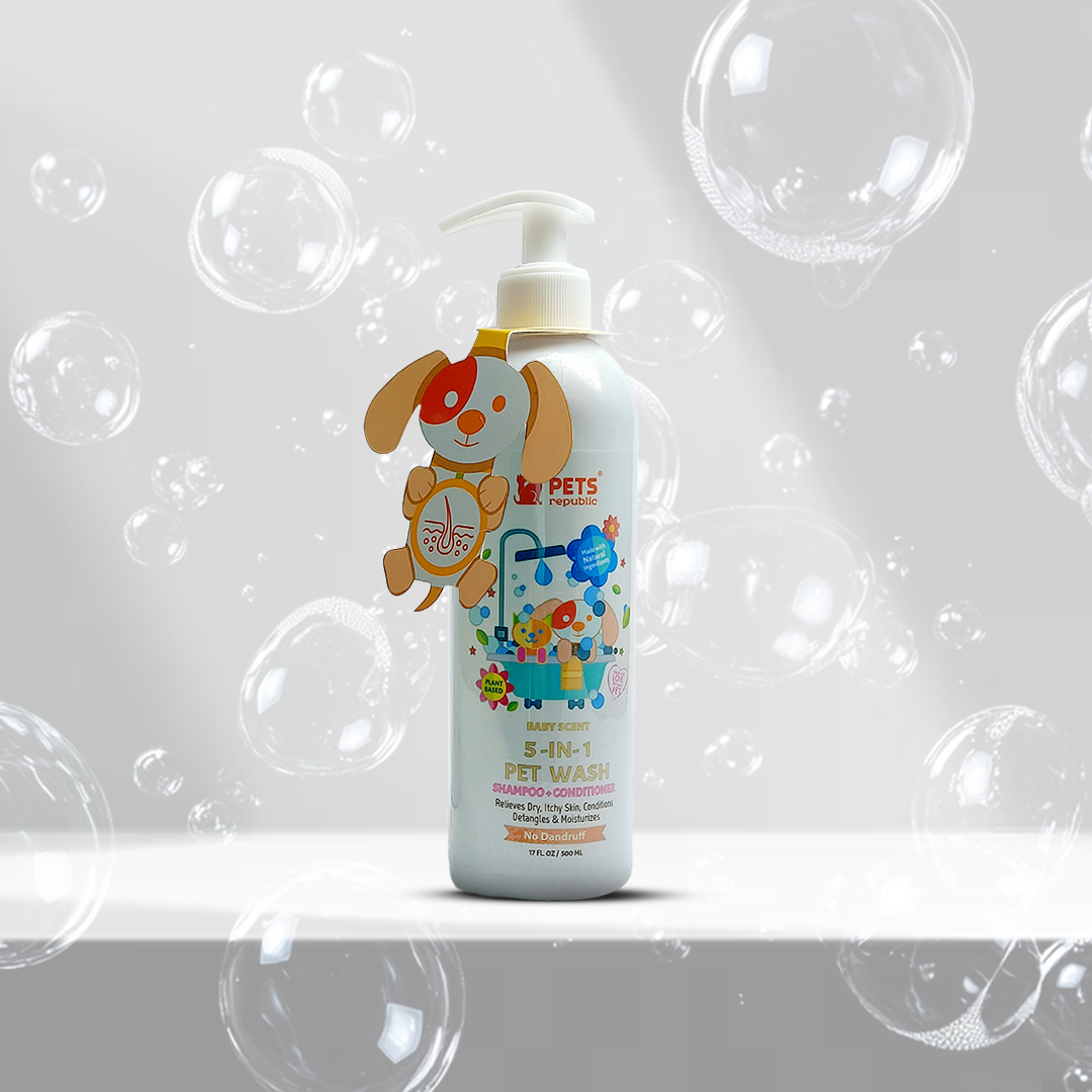 Anti-Dandruff 5in1 Pet Shampoo And Conditioner 500 ml