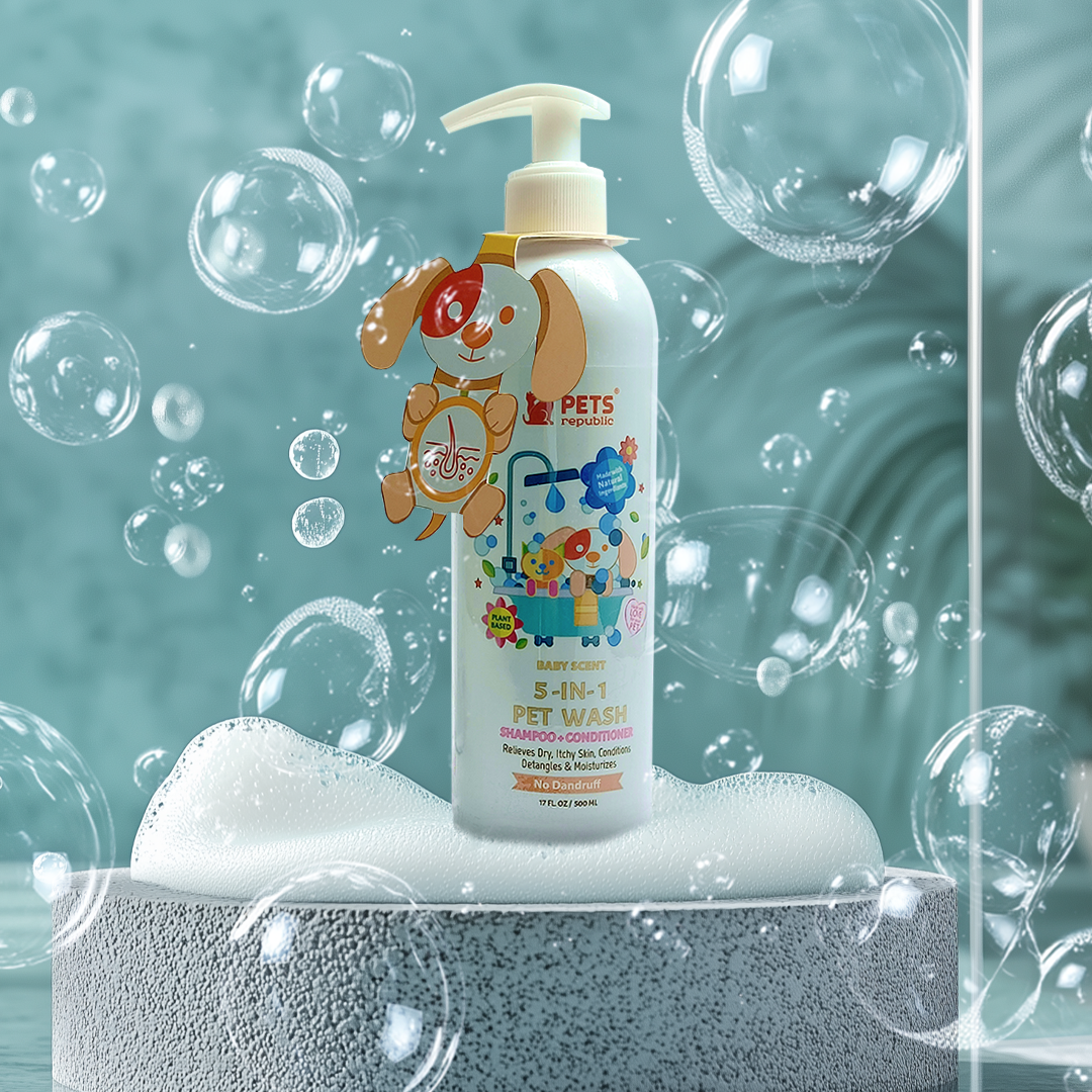 Anti-Dandruff 5in1 Pet Shampoo And Conditioner 500 ml